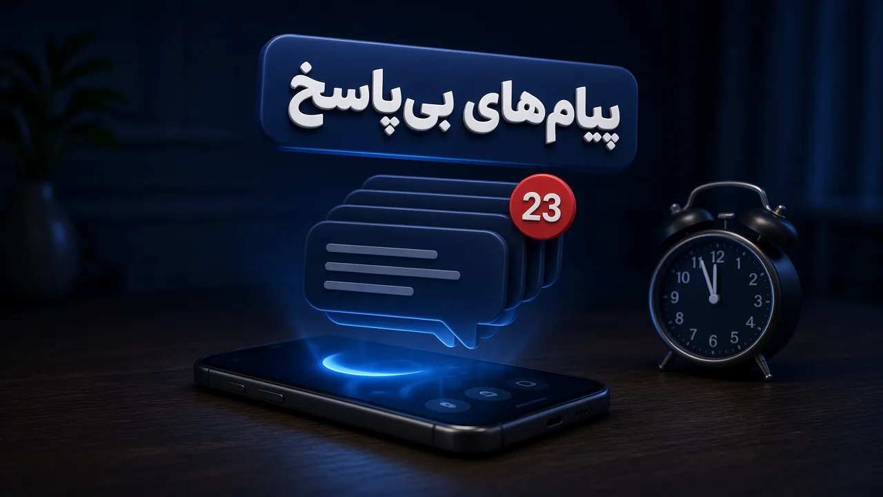 انباشته شدن پیام های دایرکت اینستاگرام بی پاسخ در شب با مدیریت دستی