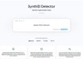 تصویری از فضای وب‌سایت SynthID گوگل