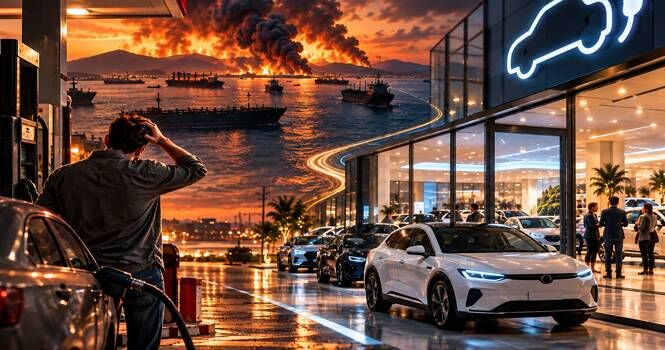 1791438894 شوک هرمز و شتاب تاریخی گذار به خودروهای برقی شوک