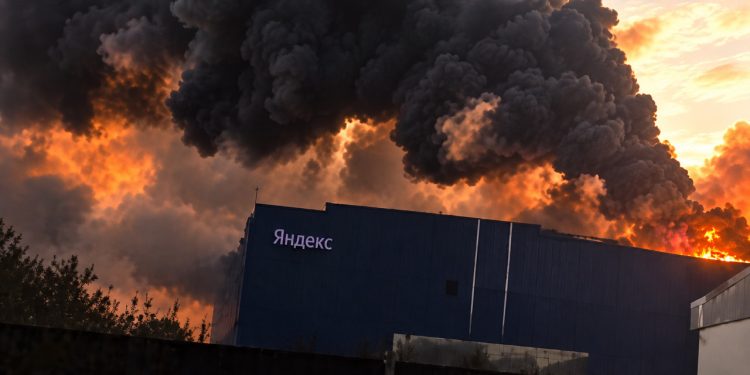 حمله پهپاد اوکراین به قلب فناوری روسیه؛ دو مرکز داده Yandex از کار افتاده بود 1 حمله پهپادی اوکراین به قلب فناوری روسیه؛ دو مرکز داده یاندکس از کار افتادند