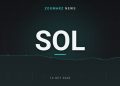 تصویر شاخص خبر «آلپنگلو سولانا» با نماد SOL روی زمینهٔ نمودار