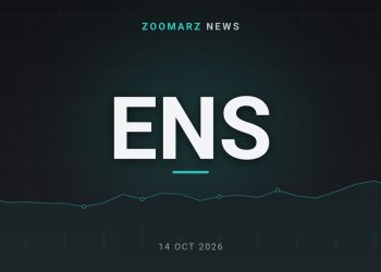 تصویر شاخص خبر «فعال سازی ENSv2» با نماد ENS روی زمینهٔ نمودار