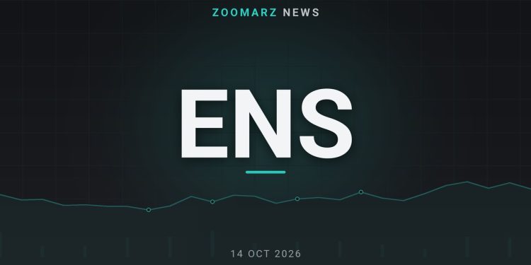 تصویر شاخص خبر «فعال سازی ENSv2» با نماد ENS روی زمینهٔ نمودار