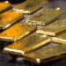 How much was the price of gold per ounce today