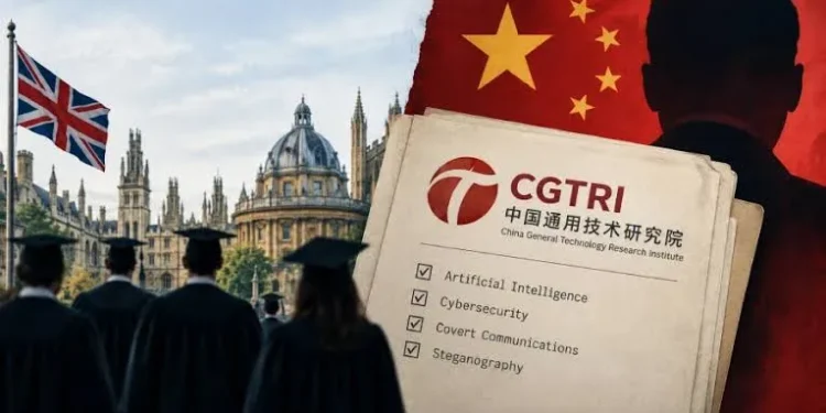 MI5: سازمان امنیت چین با تأمین مالی تحقیقات بیش از ۱۰۰ پژوهشگر مرتبط با بریتانیا، به جمع‌آوری اطلاعات کمک کرده است