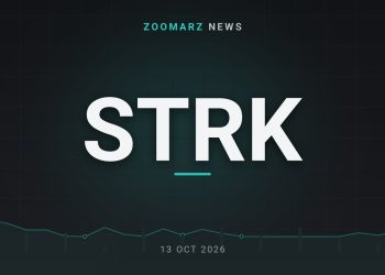 تصویر شاخص خبر «لایه یک مستقل» با نماد STRK روی زمینهٔ نمودار