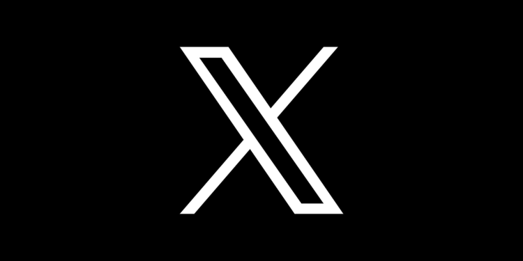 X برای ویدیوهای عمودی 3000 دلار به سازندگان محتوا می پردازد 1 لوگوی سفید X در مرکز پسزمینهای کاملا سیاه.