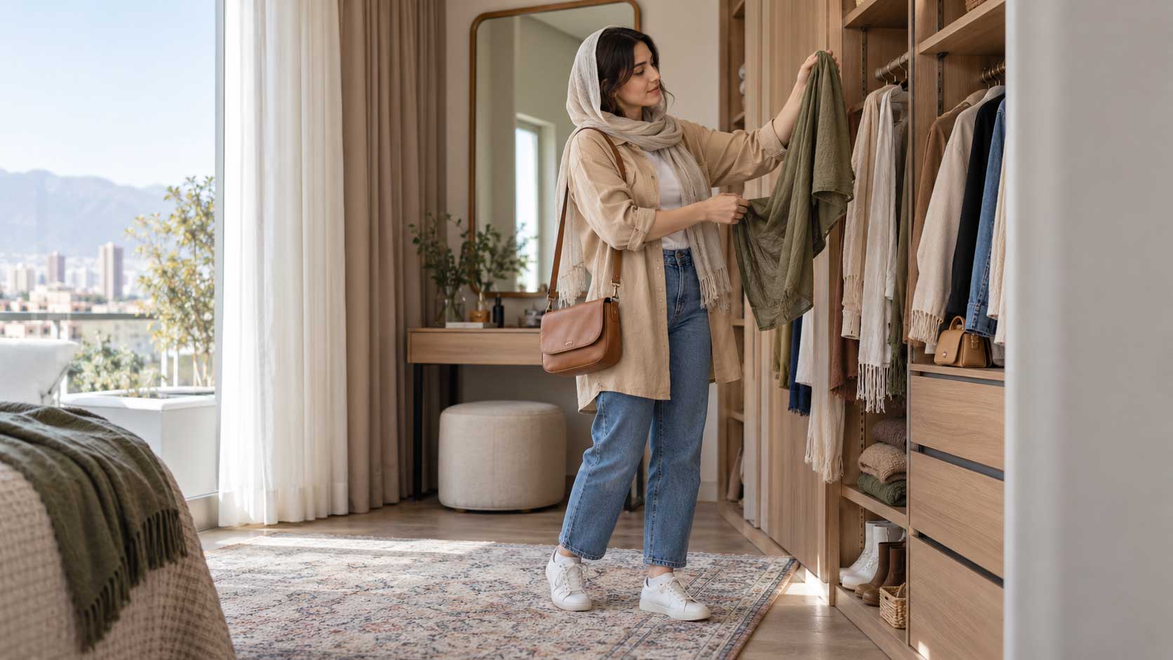 ۵ نکته برای ساخت یک استایل کژوال جذاب و کاربردی 2 رنگهای کاربردی را هوشمندانه ترکیب کنید