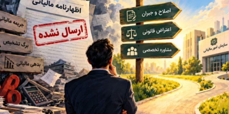 آیا اظهارنامه مالیاتی ارائه نکرده اید؟ جریمه، عواقب و راه