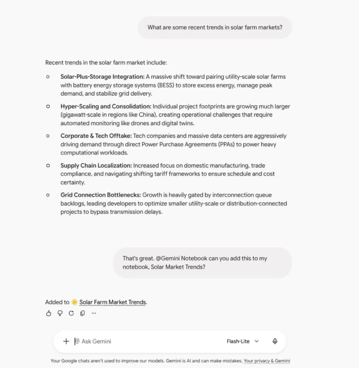 ادغام عمیق تر Gemini Notebook با برنامه Gemini را فعال کرد 3 ادغام نوت بوک Gemini با برنامه Gemini برای مدیریت نوت بوک ها
