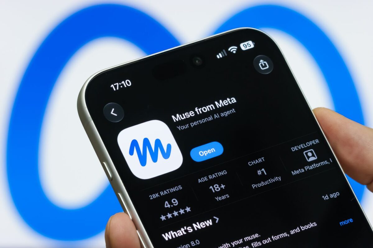 اپلیکیشن هوش مصنوعی متا Muse در ۴۰ روز به ۱۰ میلیون دانلود در ایالات متحده رسید 3 تعداد دانلود اپلیکیشن Meta Muse در ایالات متحده از 10 میلیون نفر گذشت