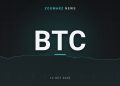 تصویر شاخص خبر «خرید ۲۵۰ بیت کوین» با نماد BTC روی زمینهٔ نمودار