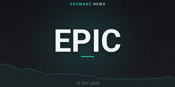 تصویر شاخص خبر «حذف توکن های ایپیک» با نماد EPIC روی زمینهٔ نمودار