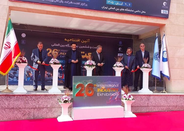 حضور ۱۶۰ شرکت در بیست‌وششمین نمایشگاه بین‌المللی صنعت