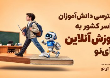 دسترسی دانش‌آموزان سراسر کشور به آموزش آنلاین با آی‌نو
