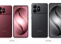 Side-by-side Samsung S27 Pro (red) and S27 Ultra (gray) smartphones, showing rear camera modules and tall edge-to-edge displays on both.