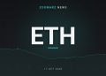 تصویر شاخص خبر «کیف پول اتریوم» با نماد ETH روی زمینهٔ نمودار