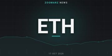 تصویر شاخص خبر «کیف پول اتریوم» با نماد ETH روی زمینهٔ نمودار