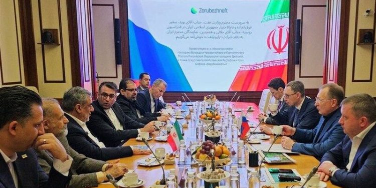 مذاکره سرپرست وزارت نفت با زاروبژنفت روسیه 1 مذاکره سرپرست وزارت نفت با زاروبژنفت روسیه