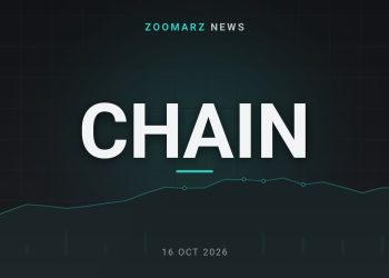 تصویر شاخص خبر «پلتفرم جهانی پول» با نماد CHAIN روی زمینهٔ نمودار