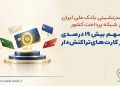 پیشتازی بانک ملی ایران در شبکه پرداخت کشور سهم بیش