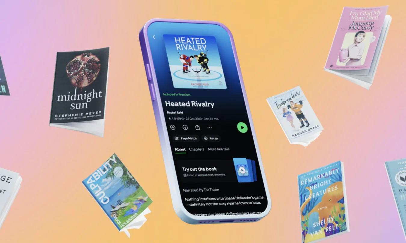 کتاب های صوتی Spotify جهانی شد. دسترسی بیش از 750 میلیون کاربر در 180 کشور به 350 هزار عنوان کتاب